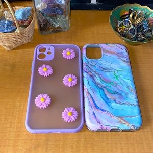 iPhone 11 cases (two)